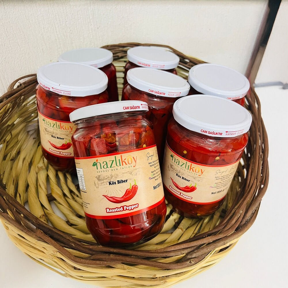 Közlenmiş Kapya Biber ( 850 Gram )