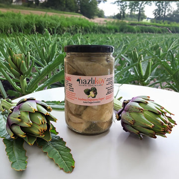 Soyulmuş Doğranmış Enginar ( 850 Gr. )