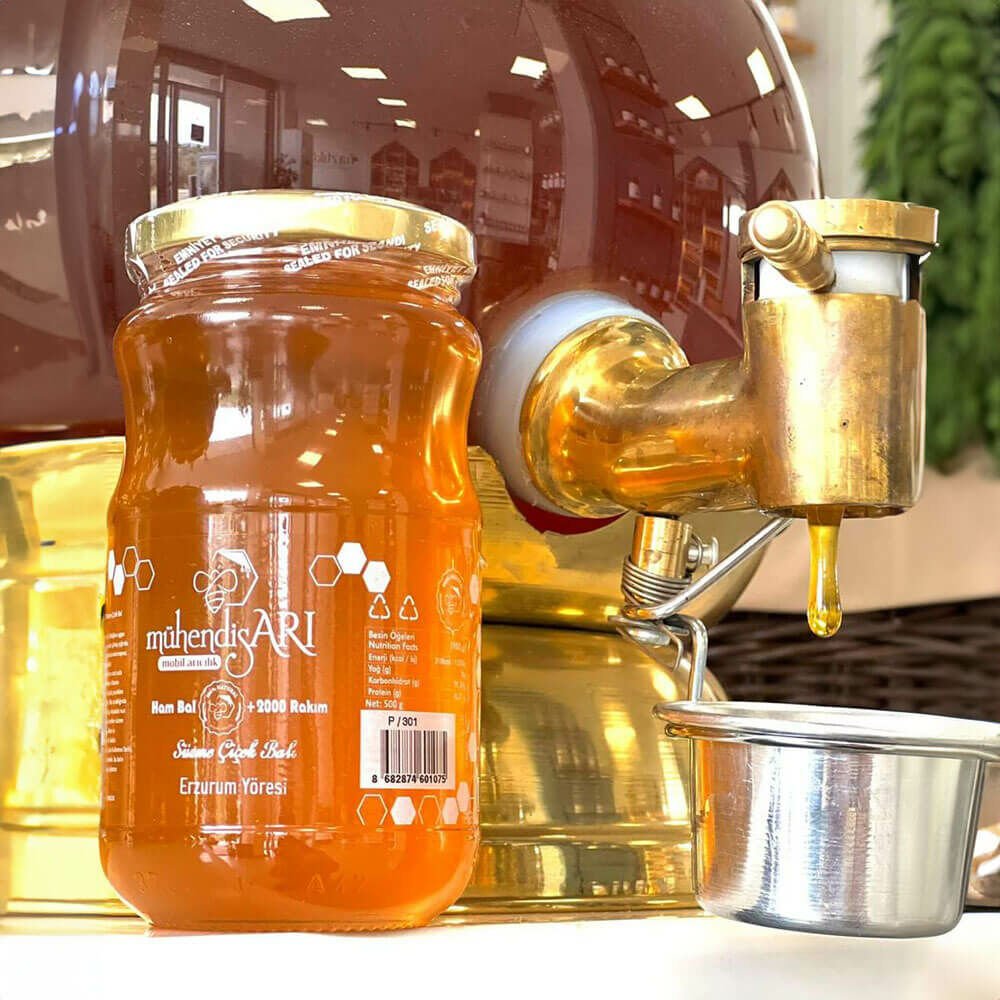 Süzme Çiçek Balı ( 500 Gram )