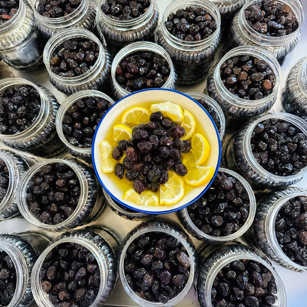 Zeytinyağlı İri Siyah Sele Zeytin ( 1 Kg. )