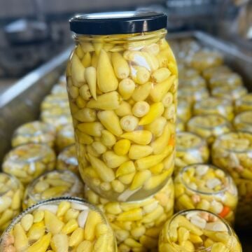 Top Acı Biber Turşusu- STOKLARLA SINIRLI