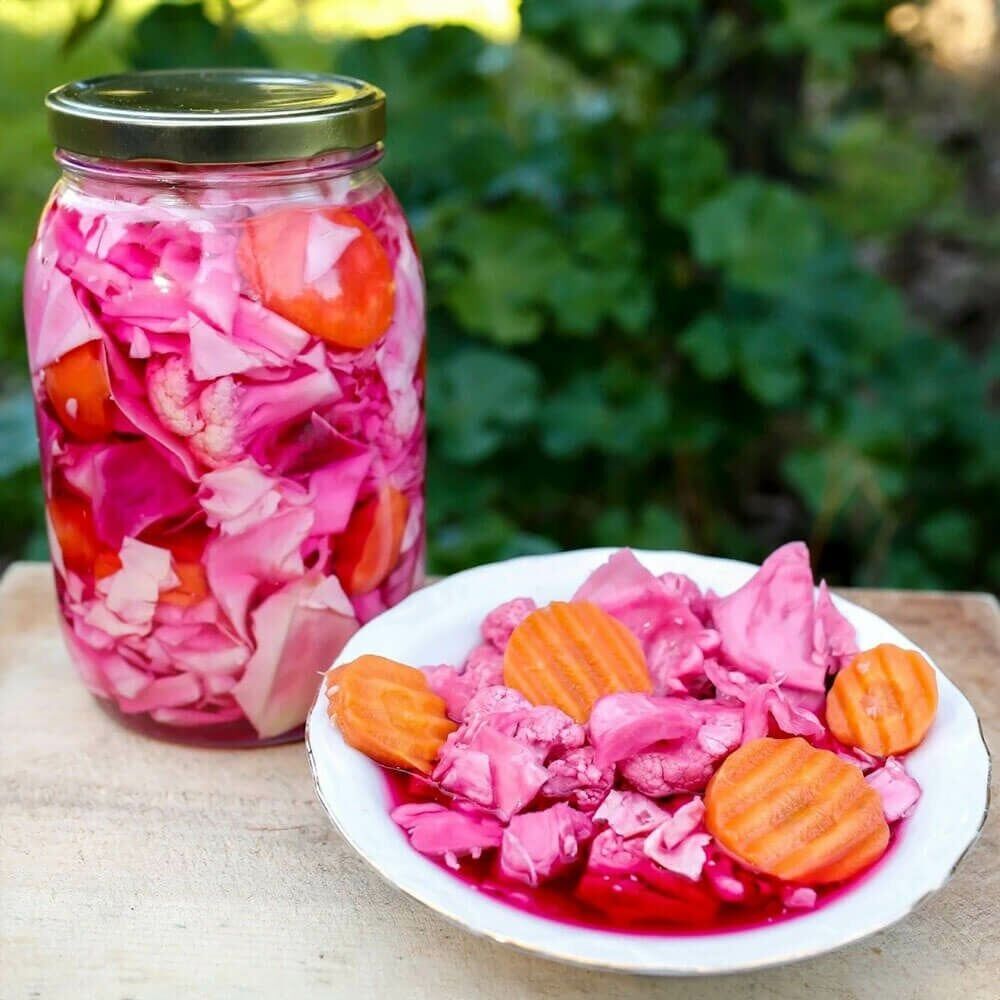 Karışık Mor Lahana Turşusu