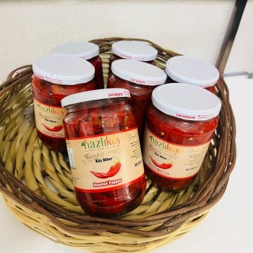 Közlenmiş Kapya Biber ( 850 Gram )